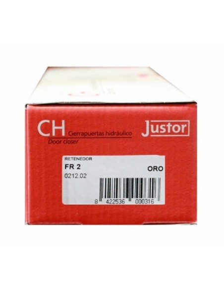 RETENEDOR PTA FR 2 FRENO JUSTOR ALU ORO 0212.02