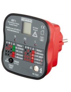 COMPROBADOR DE ENCHUFES SDT 1 BENNING