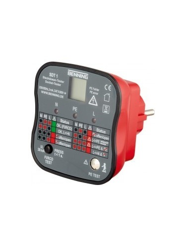 COMPROBADOR DE ENCHUFES SDT 1 BENNING