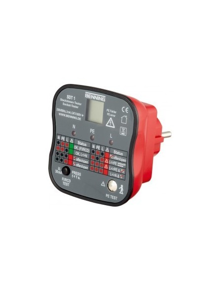 COMPROBADOR DE ENCHUFES SDT 1 BENNING