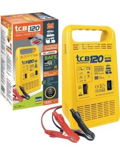 CARGADOR Y TESTER BATERIA 12V 150W 120A TCB 120