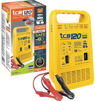 CARGADOR Y TESTER BATERIA 12V 150W 120A TCB 120