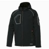 Chaqueta softshell acolchada negra PERFECT