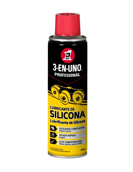 LUBRICANTE SILICONA 3 EN 1 SPRAY 250ML