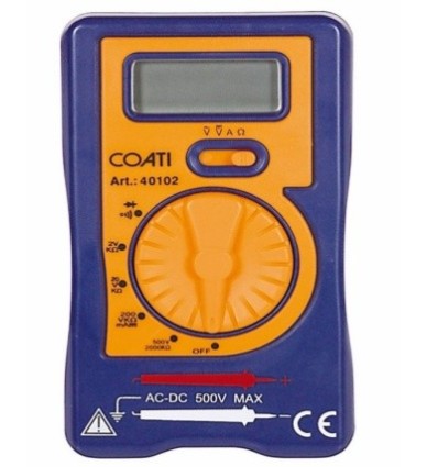 MULTIMETRO ELEC DIGIT. LCD CAT I COATI