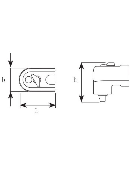 CARRACA ACOPLABLE 3/8". VDE 725QR VDE