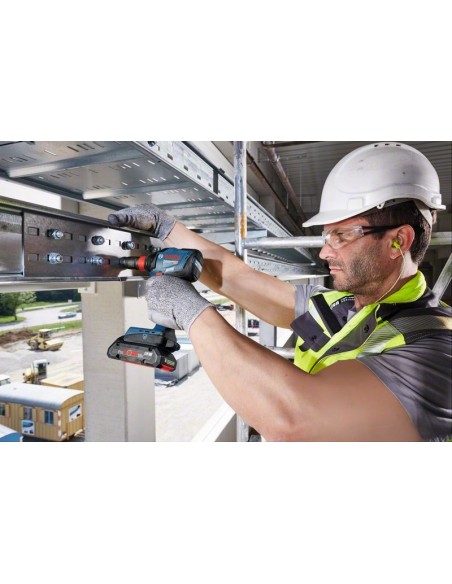 LLAVE IMPACTO GDX 18V-210C (1/2-1/4") SIN ESCOBILLAS 2 BAT 4AH CON CONECTIVIDAD