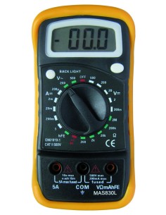MULTIMETRO DIGITAL 500VAC/DC