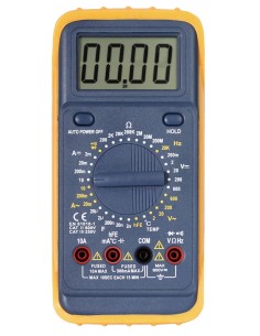MULTIMETRO DIGITAL 600VAC/DC