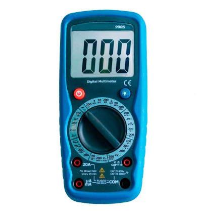 MULTIMETRO DIGITAL 1000VAC/DC