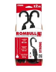 PULPO PLANO 18 MM 80 CM CON GANCHO 80 KG