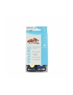 CORREA AJUST. 25MMX46CM AZ/AM VELCRO RO