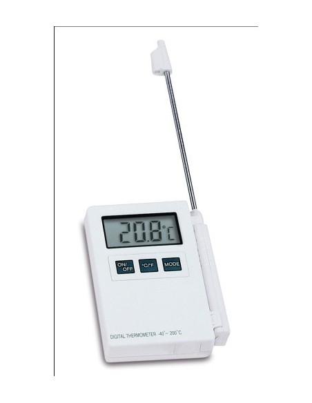 TERMOMETRO DIGITAL SONDA TFA -40+200-0.1GRC PECISIO ±1ºC 25-150ºC ±1.5ºC