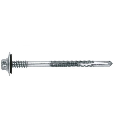 TORNILLO PUNTA BROCA EXTRA LARGA PANEL SANDWICH ZIN - ARANDELA P16