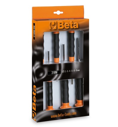 SERIE 6 BOTADORES CON MANGO 31BM/D6
