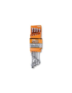 JUEGO 9 LLAVES COMBINADAS INOXIDABLE Y SOPORTE 42INOX/SC9