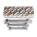 JUEGO 9 LLAVES COMBINADAS INOXIDABLE Y SOPORTE 42INOX-AS/S9