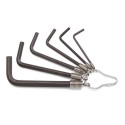 Juego llave macho hexagonal bruñida