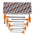 Juego llave macho hexagonal con mango mod 96T