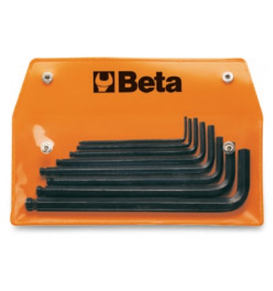 JUEGO 8 LLAVES CABEZA ESFERICA EN SOBRE 96BP-AS/8
