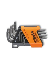 JUEGO 8 LALVES HUELLA TORX CON SOPORTE 97TX/SC8