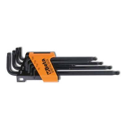 JUEGO 8 LLAVES CABEZA ESFERICA HUELLA TORX 97BTXL/SC8