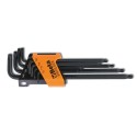 JUEGO 8 LLAVES CABEZA ESFERICA HUELLA TORX 97BTXL/SC8