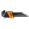 JUEGO 8 LLAVES CABEZA ESFERICA HUELLA TORX 97BTXL/SC8