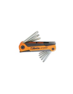 JUEGO 8 LLAVES MACHO HUELLA TORX 97TX/BG8