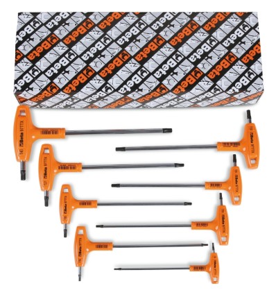 JUEGO 8 LLAVES MACHO HUELLA TORX 97TTX/S8