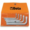 JUEGO 5 LLAVES MACHO PERFIL XZN EN SOBRE 98XZN/B5