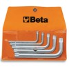JUEGO 5 LLAVES MACHO PERFIL XZN EN SOBRE 98XZN/B5