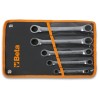 JUEGO 5 LLAVES CARRACA BIHEXAGONALES DOBLES 195/B5