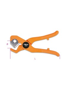 TENAZAS PARTETUBOS MATERIAL PLASTICO 341