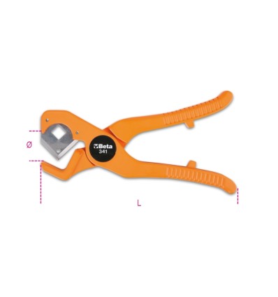 TENAZAS PARTETUBOS MATERIAL PLASTICO 341
