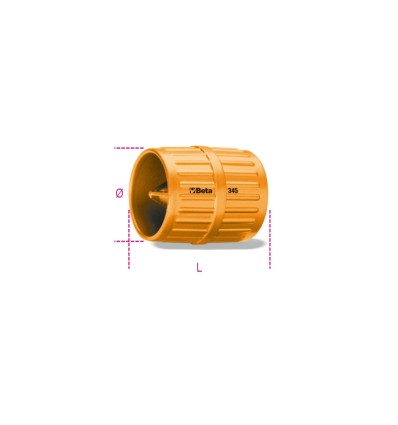 HERRAMIENTA REBABADORA CUERPO METAL 345