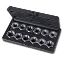 JUEGO HERRAMIENTAS REPARAR ROSCAS EJE 12 MM 437K/12