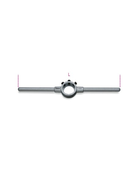 PORTATERRAJAS ALEACION LIGERA 444G/1