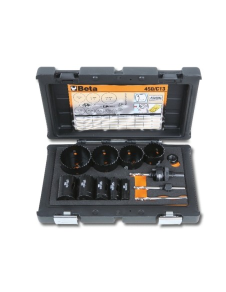 JUEGO SIERRAS CORONAS PARA INSTALADORES 450/C13