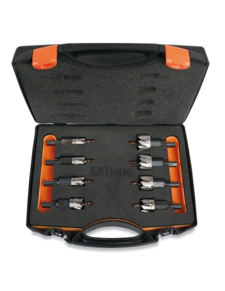 SURTIDO DE 8 CORONAS DE ACERO HSS 451/C8