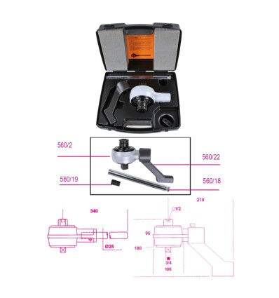 MULTIPLICADOR EN CAJA PLASTICO 560/C2
