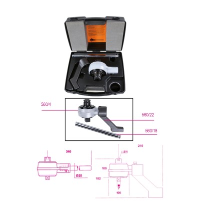 MULTIPLICADOR DE PAR EN CAJA PLASTICO 560/C4PLUS