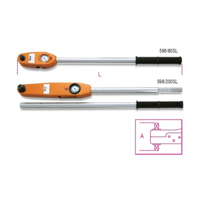 LLAVE DINAMOMETRICA DE LECTURA DIRECTA 598/200SL