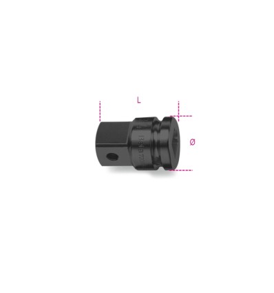 ADAPTADOR CUADRADO 3/8 PULGADAS Y 1/2 PULGADAS 710/16