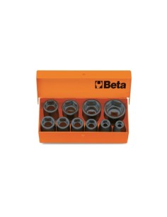 JUEGO 10 LLAVES DE VASO DE IMPACTO 710/C10