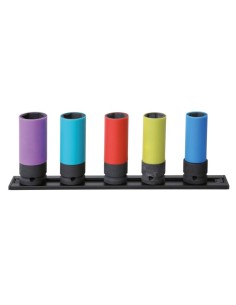 JUEGO 5 LLAVES DE VASO DE IMPACTO 720LC/PM5