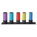 JUEGO 5 LLAVES DE VASO DE IMPACTO 720LC/PM5
