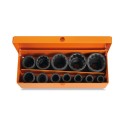 JUEGO 12 VASOS DE IMPACTO POLIGONALES 720B/C12
