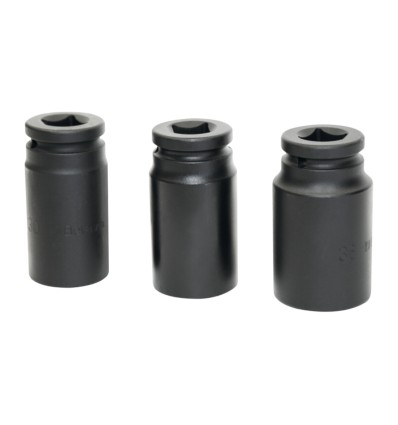 JUEGO 3 LLAVES DE VASO DE IMPACTO SERIE LARGA 728L/S3