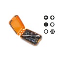 JUEGO 25 PUNTAS Y 2 ACCESORIOS EN CAJA METALICA 860/C27